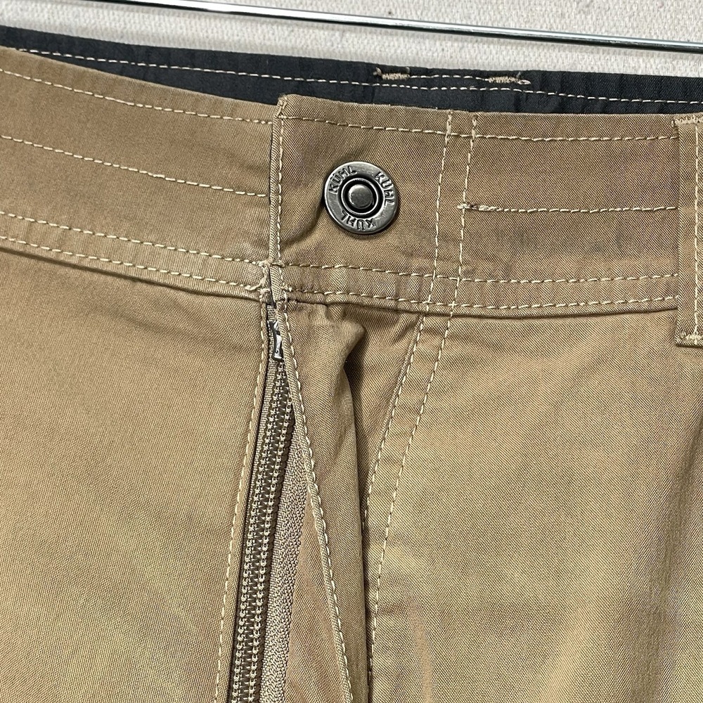 Kuhl Konfidant Air Pants Mens 34x30 Khaki Hiking Tactical Outdoor - Picture 7 of 16